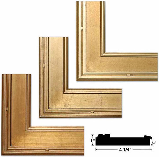 Bari Gold Plein Air Frame