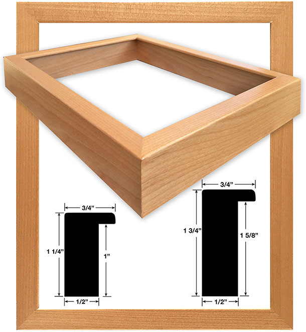 Diebenkorn modern picture frame