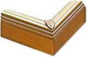 Fluted picture frames